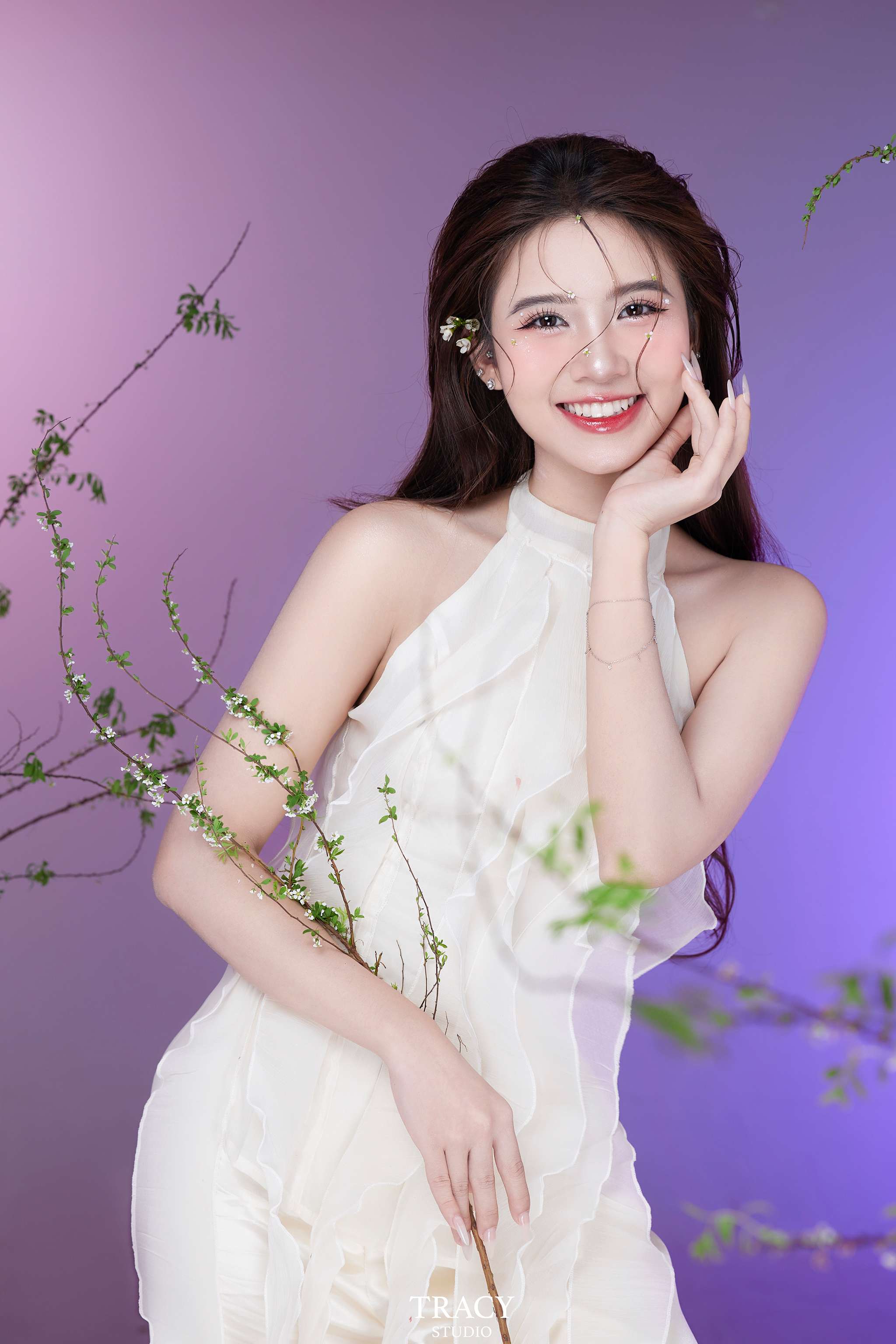 tracy studio chụp concept yếm tết